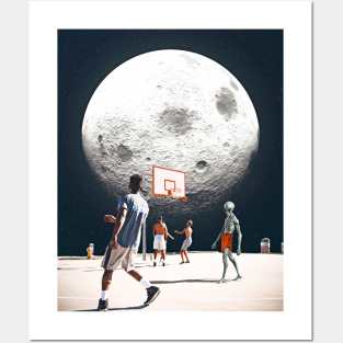 Alien Basketball "Space Jam" Art by Cult Class Posters and Art